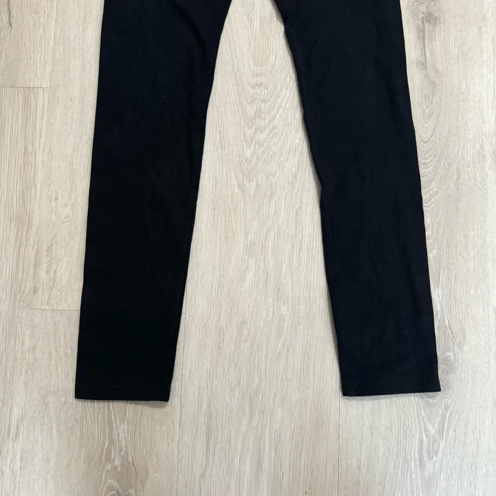 Kids Old Navy Girls Black Cotton Stretch Leggings Pants XL 14/16